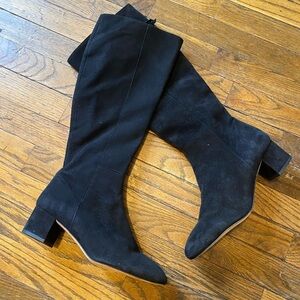 J. McLaughlin Black Over the Knee Boots